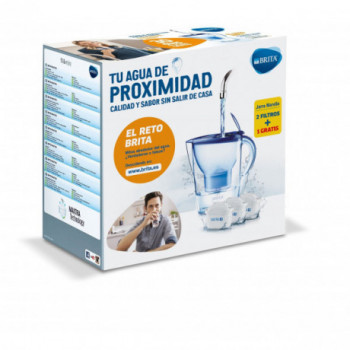 73,81 € - Jarra Brita Marella Azul 1051131 +2F MxPro