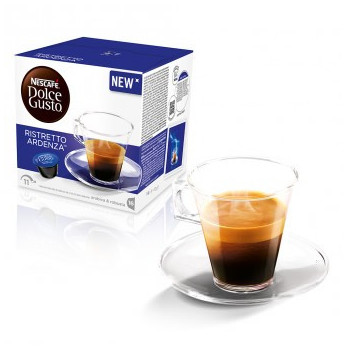 CAPSULA CAFETERA  DOLCE GUSTO RISTRETTO ARDENZA. 3 CAJAS DE 16 CAPSU.