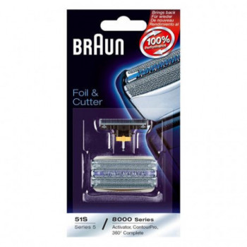 ACCESORIO AFEITADORA BRAUN COMBI PACK 51 S COMBI-PACK 8000