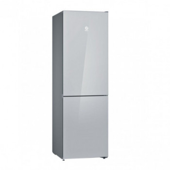 FRIGO COMBI NO FROST PUERTA CRISTAL BLANCO BALAY 3KFE565WI  1860X600mm.CLA:A++