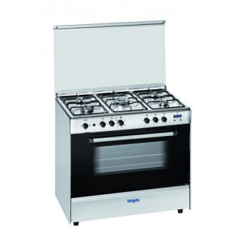 COCINA TODO HORNO EMWELL LP-5IH-140 GAS BUTANO INOX TOTAL