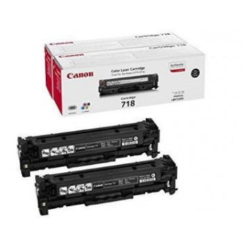 TONER  CANON 2662B005  718 BK (2PK) LBP7210/LBP7680