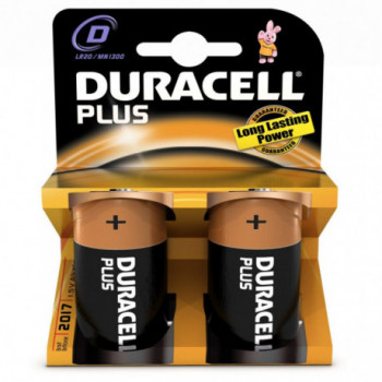 PILA ALCALINA DURACELL PLUS D K2 LR20