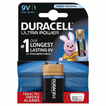 PILA ALCALINA DURACELL ULTRA 9V K1