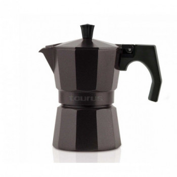 CAFETERA ITALIANA TAURUS ITALICA ELEGANCE 6 CAFETERA ALUMINIO