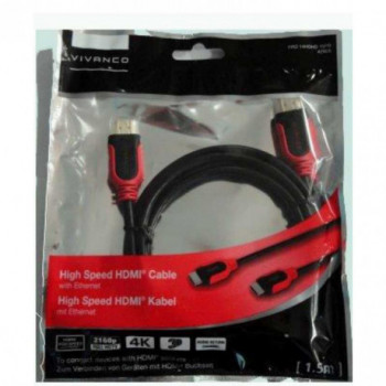 CABLE  VIVANCO PRO 14HDHD 15PB CABLE HDMI CON ETHERNET 1.5M GOLDEN