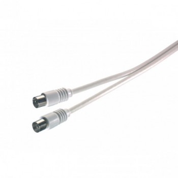 CABLE COAXIAL VIVANCO PS L 7138 ANTENA 3METROS BLANCO