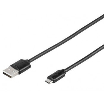 CABLE  VIVANCO .PBVVMUSBBLACK  USB A MICRO USB 1M NEGRO