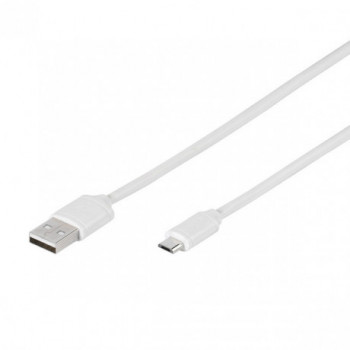 CABLE  VIVANCO .PBVVMUSBWHITE MICRO USB A-MICRO USB 1M WHITE