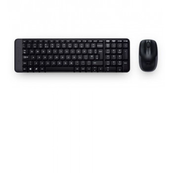 TECLADO LOGITECH KIT TECL RATON WIRELESS MK220